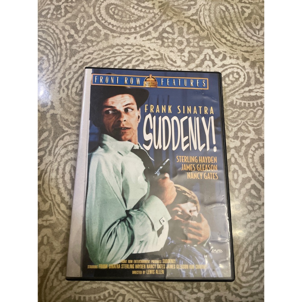 Suddenly! DVD Frank Sinatra Sterling Hayden 1954 Film Noir Thriller Front Row